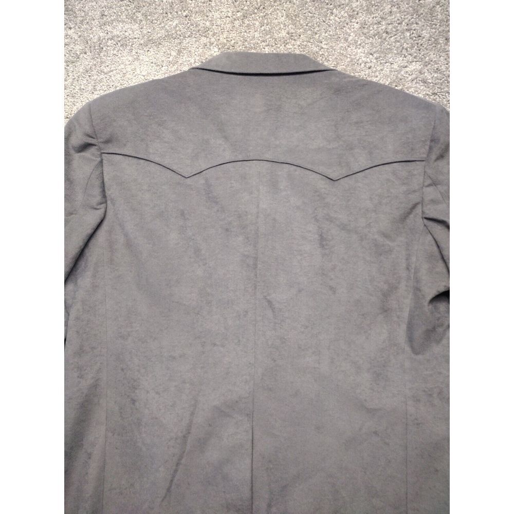 NWT Pagano West Vintage USA Gray Rockabilly Blazer western sport coat 48L NOS - Picture 12 of 16